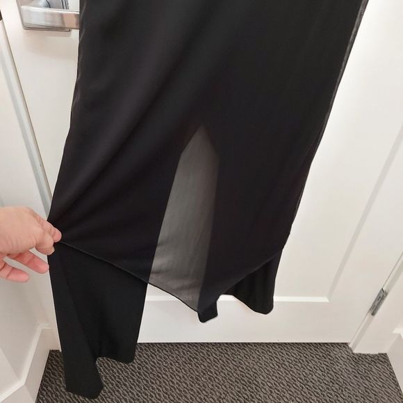 Fairweather Strapless Jump Suit with sheer overlay Size Medium - Picture 5 of 10